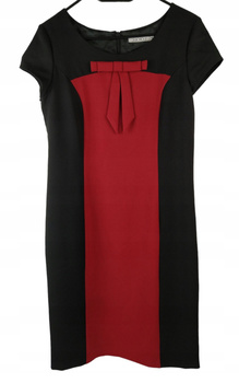 SUKIENKA QUIOSQUE ROZMIAR 38 CZARNO-CZERWONA