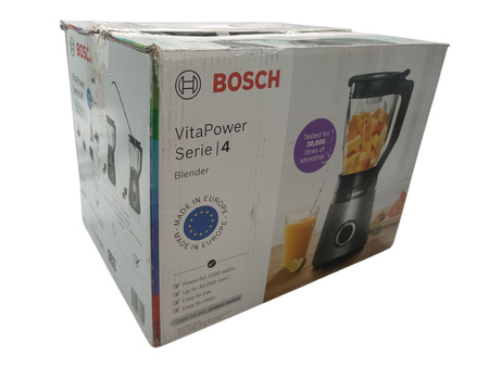 Blender kielichowy Bosch MMB6174SN VitaPower 1200W 1,5l srebrno-czarny