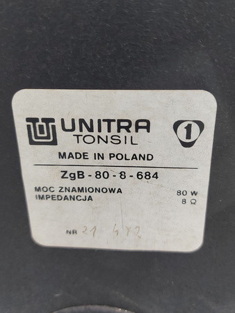 Kolumna głośnikowa Unitra Tonsil Alton 80 ZgB-80-8-684