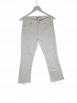 7 For All Mankind Damskie Jeansy Białe 27