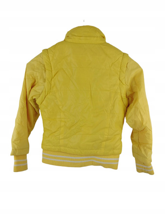 Kurtka dziewczęca ŻÓŁTA ROZ.116. HTRANG