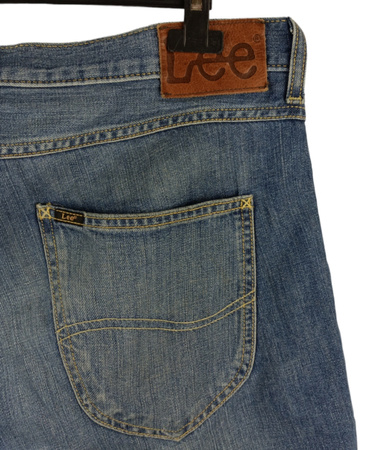 SPODENKI JEANSOWE MĘSKIE LEE ROZMIAR 34 NIEBIESKIE