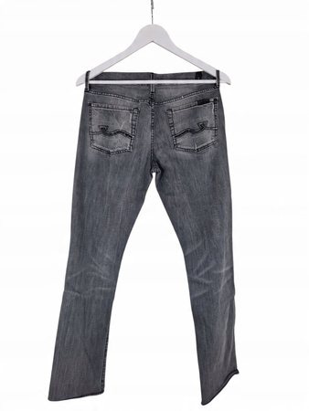 7 for all Mankind Spodnie Damskie Czarne Rozmiar S