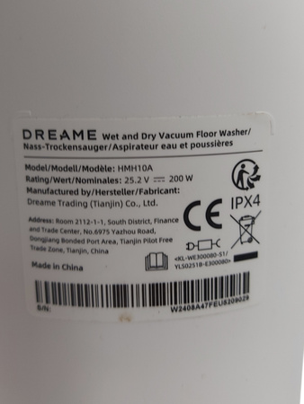 ODKURZACZ PIONOWY Z FUNKCJĄ MOPA DREAME MOVA K20 HMH1DA