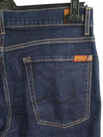 Męskie spodnie jeansowe 7 for All Mankind, rozmiar 34,