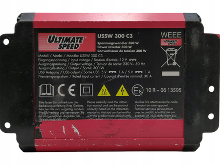 ULTIMATE USSW 300 C3 Przetwornica napięcia 300W