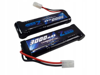 2x Akumulator Bateria NiMH Zeee 8,4V 3000mAh