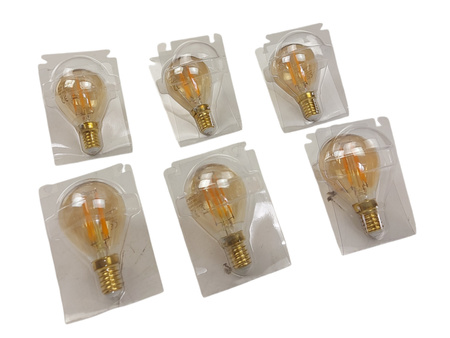 Emotionlite Żarówki LED E14, żarówka żarowa, 4 W (odpowiednik 40 W) 6 sztuk