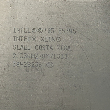 Procesor Intel Xeon E5345 4 rdzenie 2,33 GHz 8MB Cache LGA771 80W