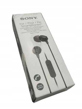 Słuchawki dokanałowe SONY MDR-EX15LP Czarny