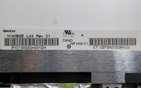 Matryca INNOLUX N140BGE -LA3 14" 1366x768px 40pin MATOWA
