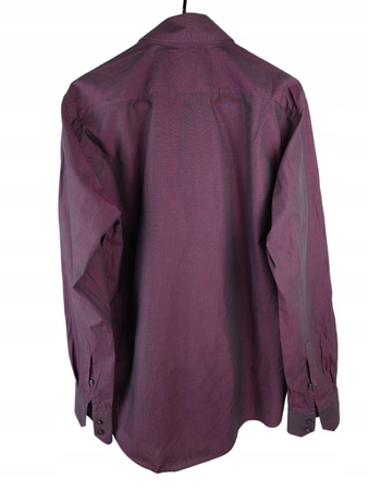 KOSZULA MĘSKA HUGO BOSS ROZMIAR 40 FIOLETOWA