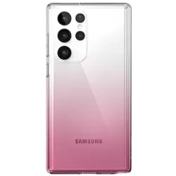 Etui Plecki do Samsung Galaxy A32 5G Clear Case Gradient 2mm różowy