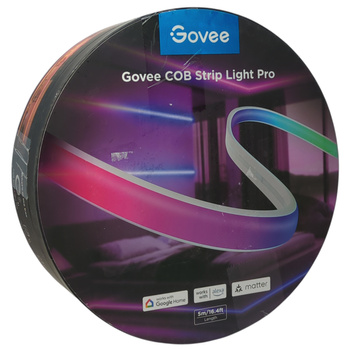Taśma LED Govee H61E6 COB Strip Pro 5m RGBIC+W 1260LED/m WiFi Matter