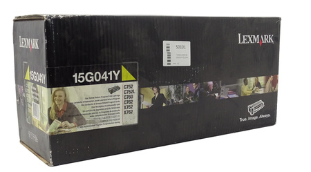 Toner Lexmark 15G041Y YELLOW | 6000 str.