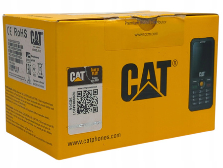 Telefon komórkowy Caterpillar B30 Dual SIM Czarny