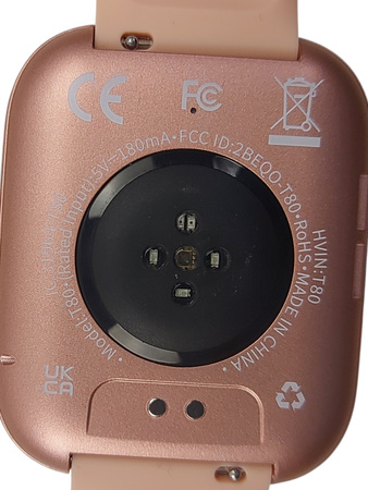 Smartwatch Poounur T80 Różówy