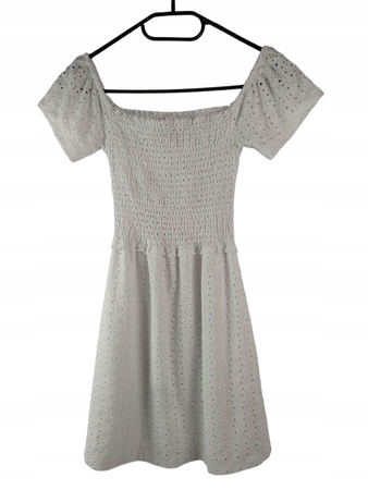 SUKIENKA PULL&BEAR ROZMIAR S BIAŁA