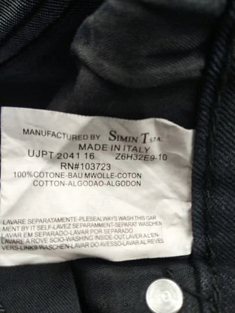 Spodnie damskie Czarne ARMANI JEANS ROZ.26