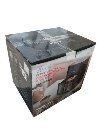 Air Fryer Frytkownica beztłuszczowa EXTRALINK SJ-650B 6,5l 1800W Czarny