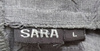 SUKIENKA SZARA SARA ROZMIAR L