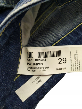 Spodnie damskie Jeansowe DONDUP ROZ.29 Granatowe