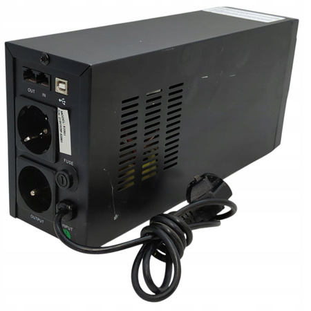Zasilacz awaryjny UPS Qoltec 53951 600 VA/360W