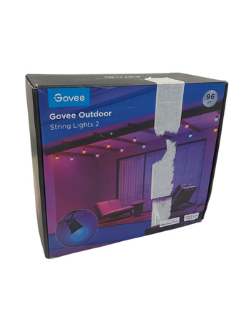 Girlanda zewnętrzna Lampki Govee Outdoor String Lights H7038 RGBW 30żarówek
