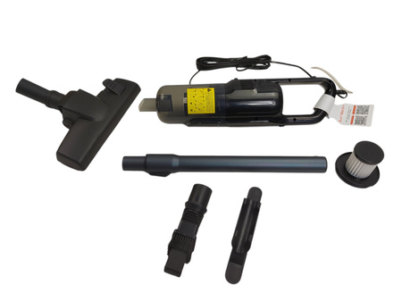 Odkurzacz pionowy przewodowy bezworkowy Verslife C8 Pro czarny