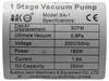Jednostopniowa pompa próżniowa Bacoeng BA-1 180W 230V
