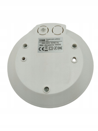 Czujnik ruchu Master Led 1160 |1000W|230V|Biały