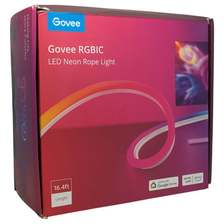 Taśma neon LED Govee H61A2 RGBIC 5m WiFi