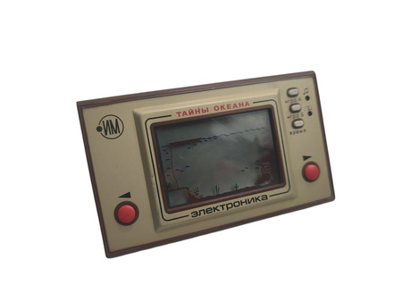 Gierka Przenośna Tajemnice Oceanu IM-03 Rosyjska gra Pamiątka PRL
