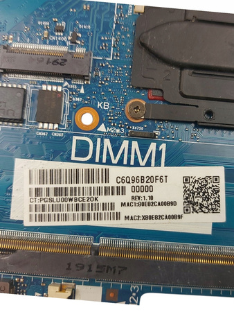 Płyta główna laptopa HP Elitebook 830 G5 6050a2930901 i5-8350U