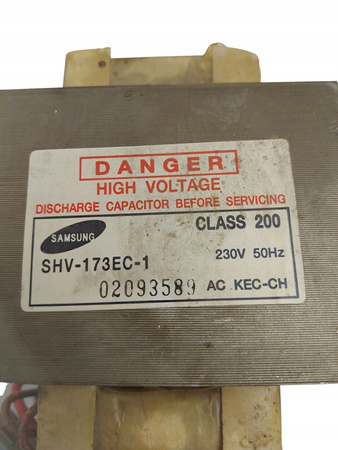 TRANSFORMATOR SAMSUNG SHV-173EC NA ZGRZEWARKĘ