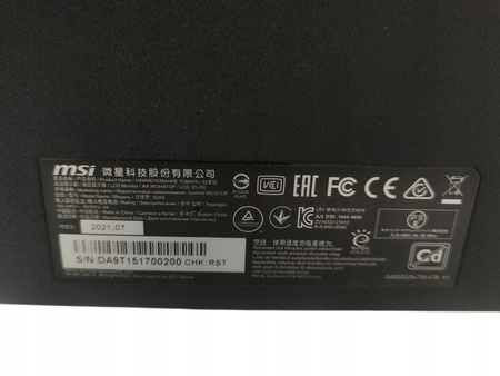 Monitor MSI Summit MS321UP 32" 4K UHD IPS 60Hz HDR600 USB-C