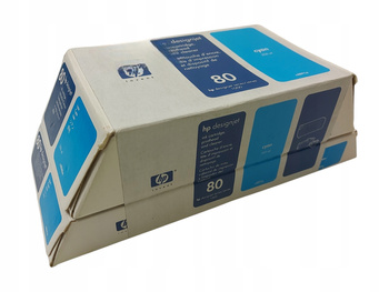 KARTRIDŻ HP DESIGNJET 80 CYAN Głowica HP 80 (C4891A) niebieski 4400str/350m