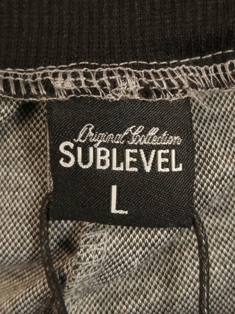 Spodnie dresowe SUB LEVEL Rozmiar L SZARE