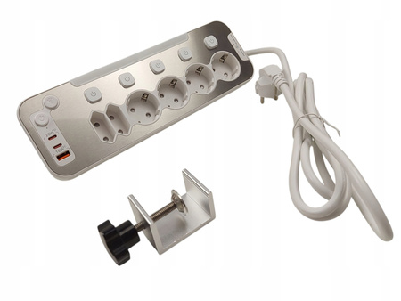 Listwa zasilajaca P-558A PD3.0 20W QC3.0 18W AC16A 4000W