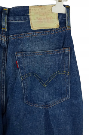 Spodnie jeans damskie LEVI'S 27 NIEBIESKIE