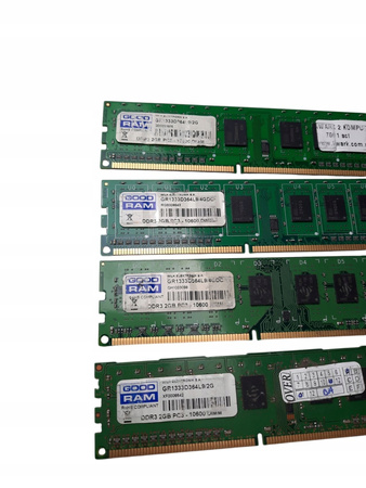Pamięć RAM PC GOODRAM 2GB(1x2GB) DDR3 10600U