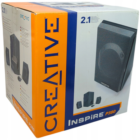 GŁOŚNIKI KOMPUTEROWE + SUBWOOFER CREATIVE INSPIRE P380
