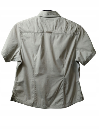 KOSZULA DAMSKA Z KRÓTKIM RĘKAWEM COLUMBIA ROZMIAR L SZARA