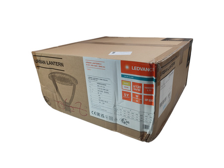 Lampa uliczna ogrodowa Urban Lantern 29W 3538lm 2200/2700K IP66 Ledvance