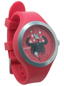 Zegarek dziecięcy AM-PM DISNAY DP155-U535 czerwony