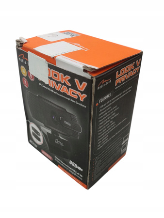 Kamera internetowa LOOK V PRIVACY MT4107 Full HD 1080p USB mikrofon