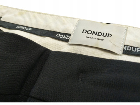 Spodnie damskie Garniturowe Czarne DONDUP ROZ.44