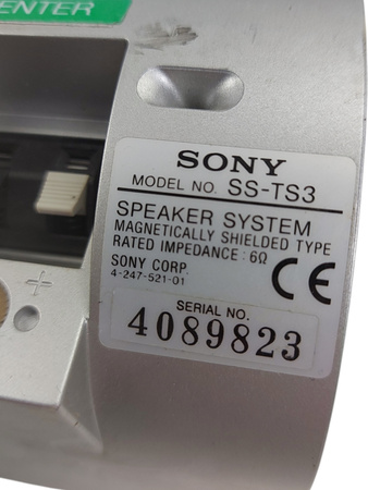Głośniki kolumny Sony SS-TS3 do kina domowego 5 sztuk
