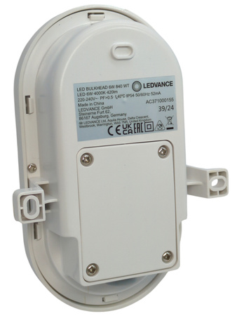 Lampa LED LEDVANCE Bulkhead 6W 4000K 450 lm IP54 biała