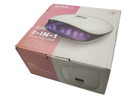 Lampa do paznokci UV LED Smart Czujnik LCD Bezbolesny Tryb SUNUV SUN4